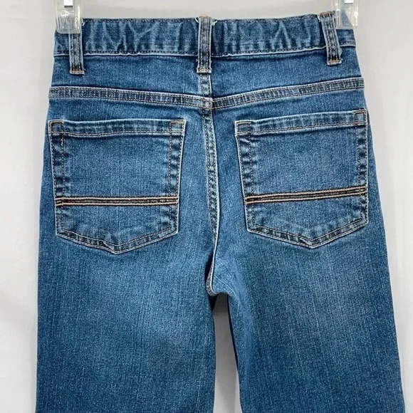 Arizona Jean Co Boys Slim Straight Leg Jeans Size 12S Adjustable Waist - Picture 5 of 10